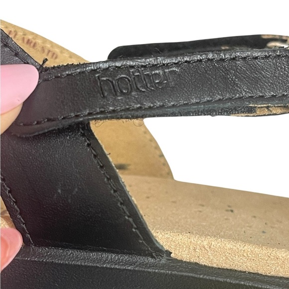 Hotter flare comfort concept black sandals size US 11 - Picture 15 of 16